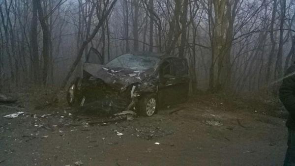 В селе Татарка в столкновении двух иномарок пострадал мужчина